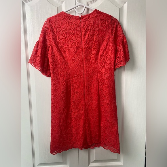 Ann Taylor Leave Lace Flare Shift Dress in size 0P - Picture 3 of 11